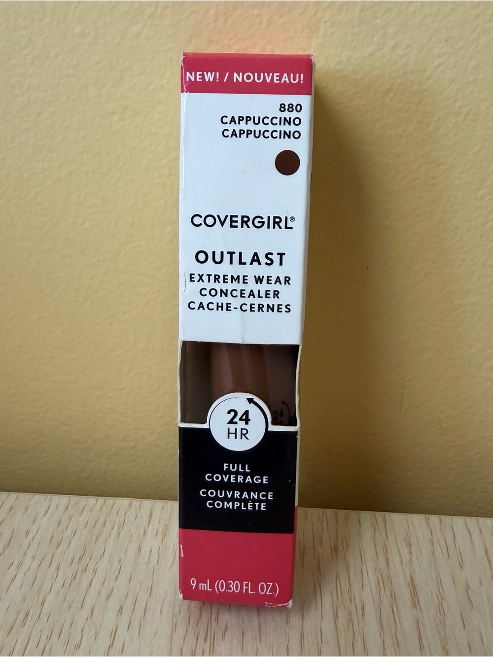 Covergirl Outlast Extreme Wear Concealer in Cappuccino 880 Brand New